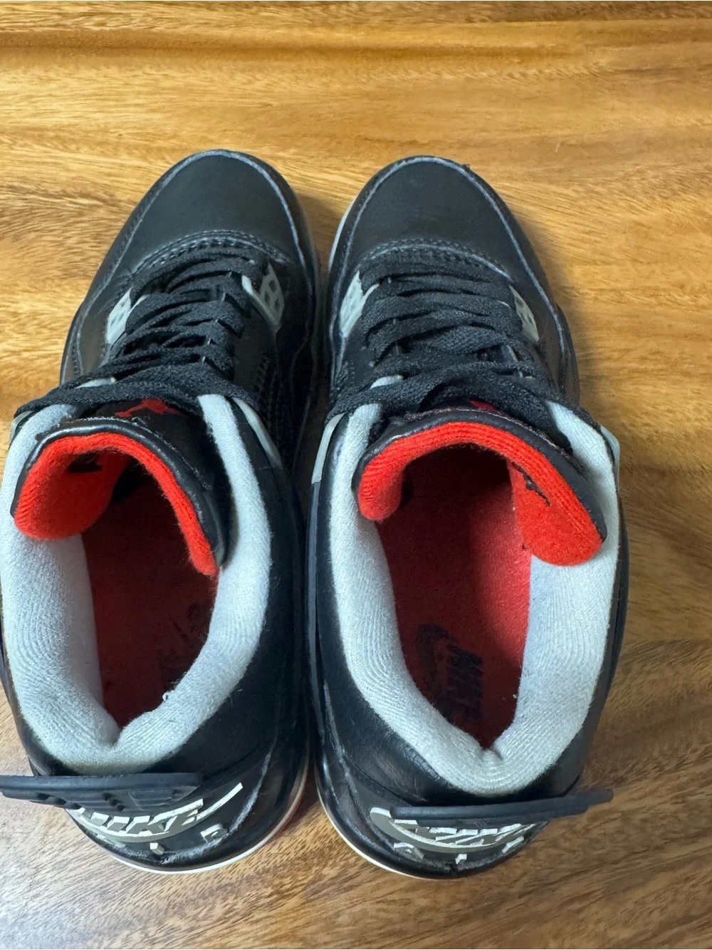 Nike Air Jordan 4 Retro OG 'Bred' (2019) - Men's - Size 7 (Style 308497-098)